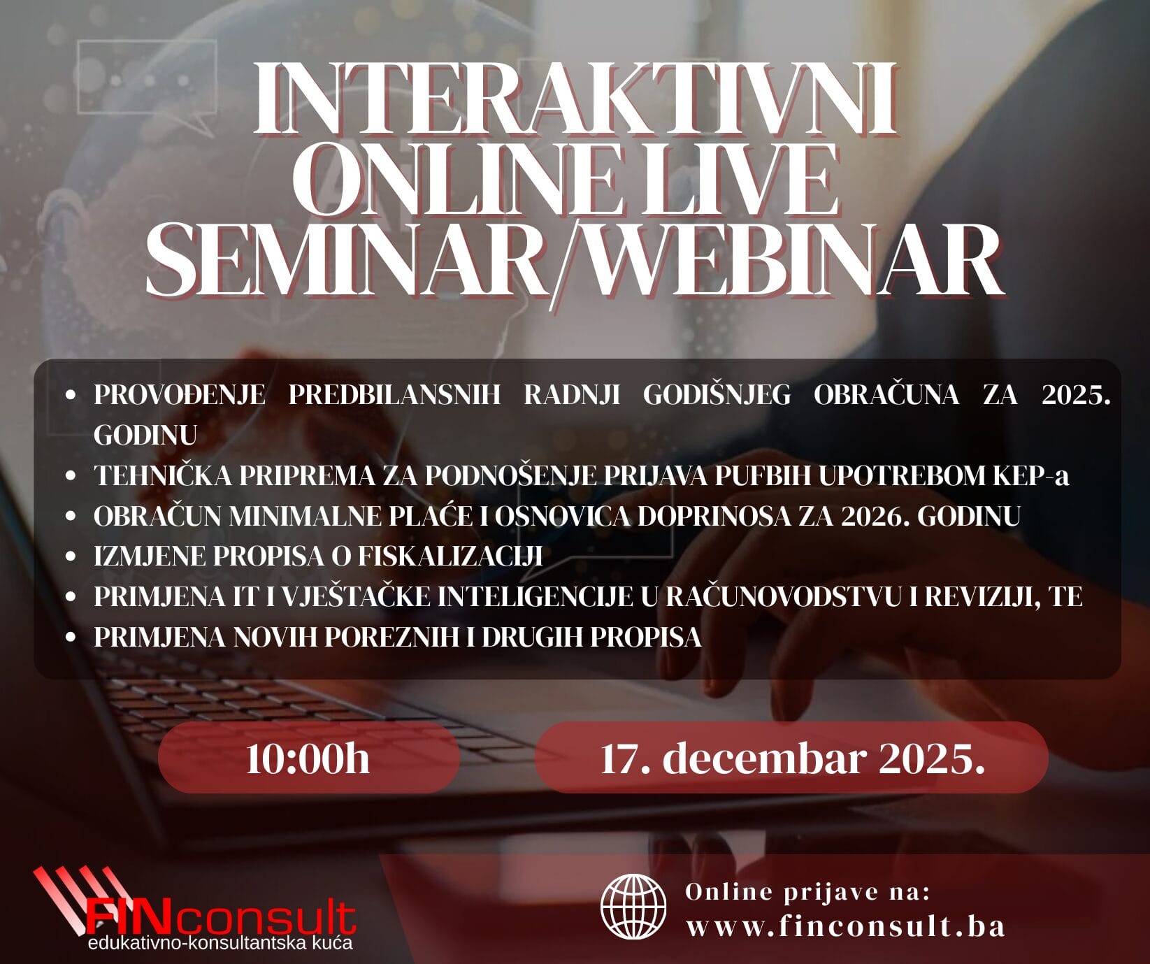 FINconsult - seminar 17.12.