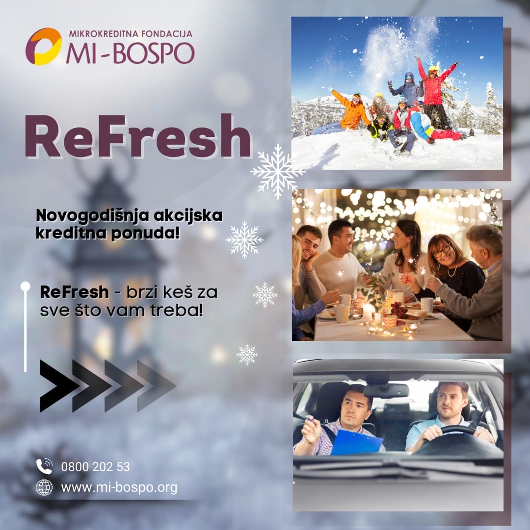 MI-BOSPO ReFresh novogodišnja akcija