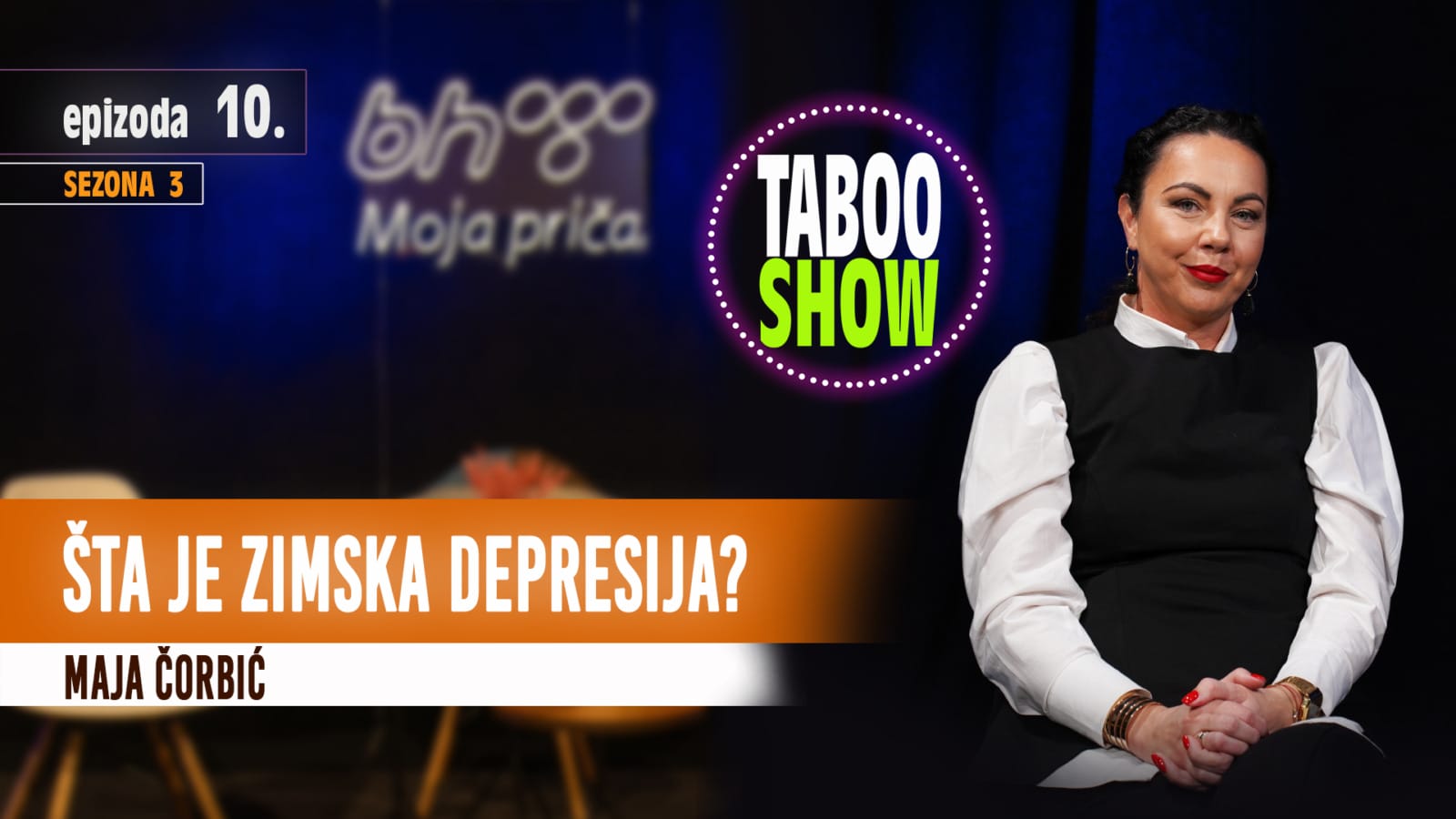 TABOO SHOW YT (10) Sezonski afektivni poremećaj tema su desete epizode podcasta Taboo Show, naslovna fotografija