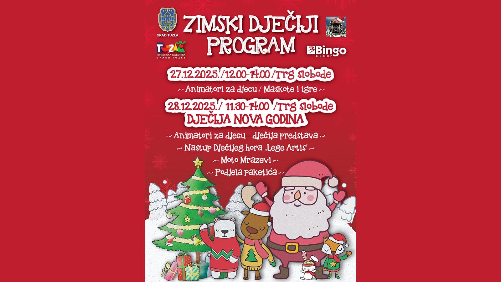 tuzla, paketici, druzenje, djeca