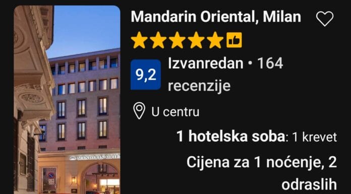 Pogledajte cijene u jednoj od najdražih destinacija naših turista, evo šta je razlog