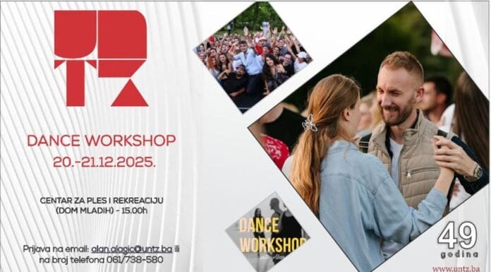 Plesne radionice povodom 49 godina Univerziteta u Tuzli