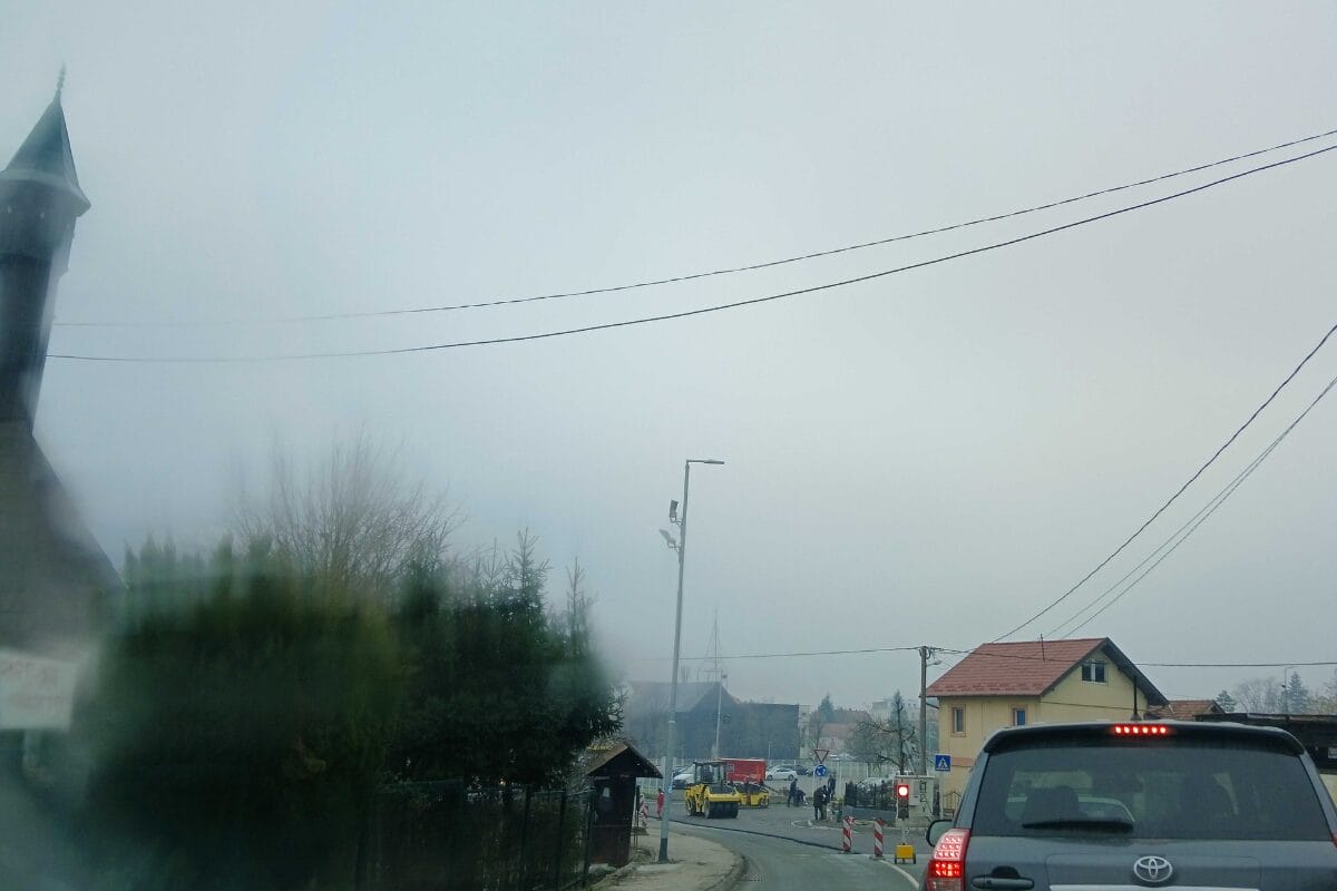 Završna faza radova na privremenom kružnom toku u Džindić mahali