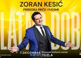 Večeras u BKC-u TK: Zoran Kesić donosi „Zlatno doba“ u Tuzlu