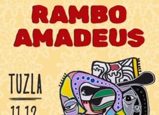 Poznati izvođač Rambo Amadeus pred tuzlanskom publikom nastupit će u BKC- Tuzla u četvrtak 11. decembra