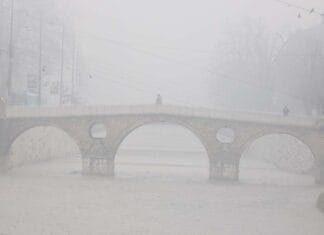 Izuzetno zagađen zrak na području KS