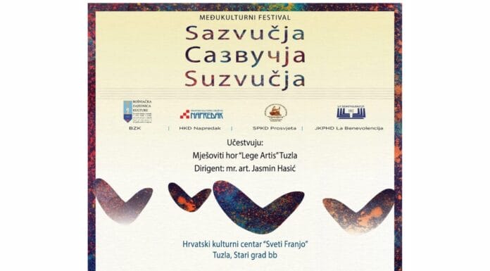 Koncert „Sazvučja“ sutra u Tuzli: Kulturna raznolikost BiH na jednoj pozornici