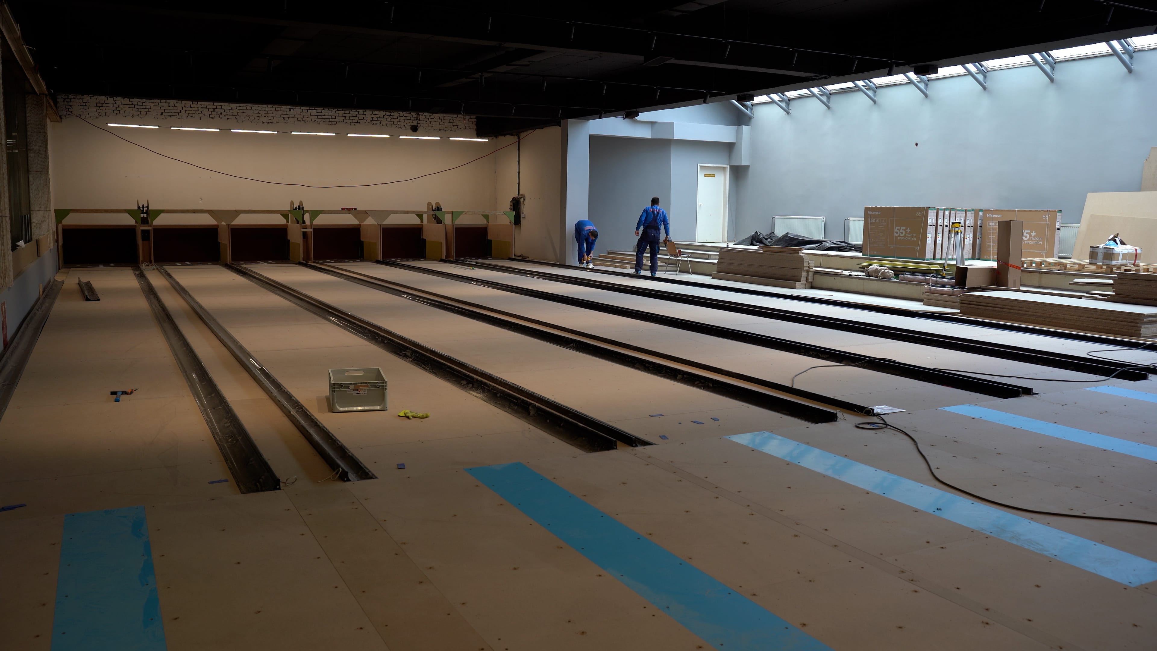 Kuglanje se vraća u Tuzlu na velika vrata, a novi savremeni prostor za ovaj sport renovira se u okviru Sportsko-kulturno-privrednog centra Mejdan.