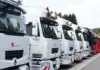 Kamioni, vozači, protest, šoferi, EU, roba, transport