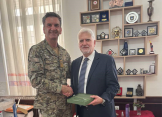 General Edin Fako primio američkog diplomatu Raffija Gregoriana