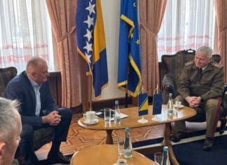 Ministar Helez primio komandanta EUFOR-a u oproštajnoj posjeti
