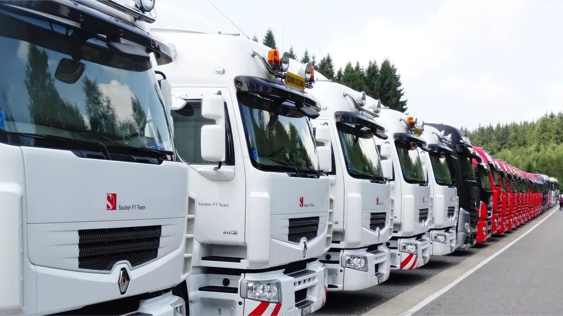 Kamioni, vozači, protest, šoferi, EU, roba, transport