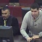 Mevlid Jašarević (desno) tokom suđenja za teroristički napad. Foto: Sud BiH