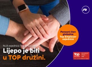 NLB Banka Sarajevo je Top Employer za 2026. godinu u Bosni i Hercegovini