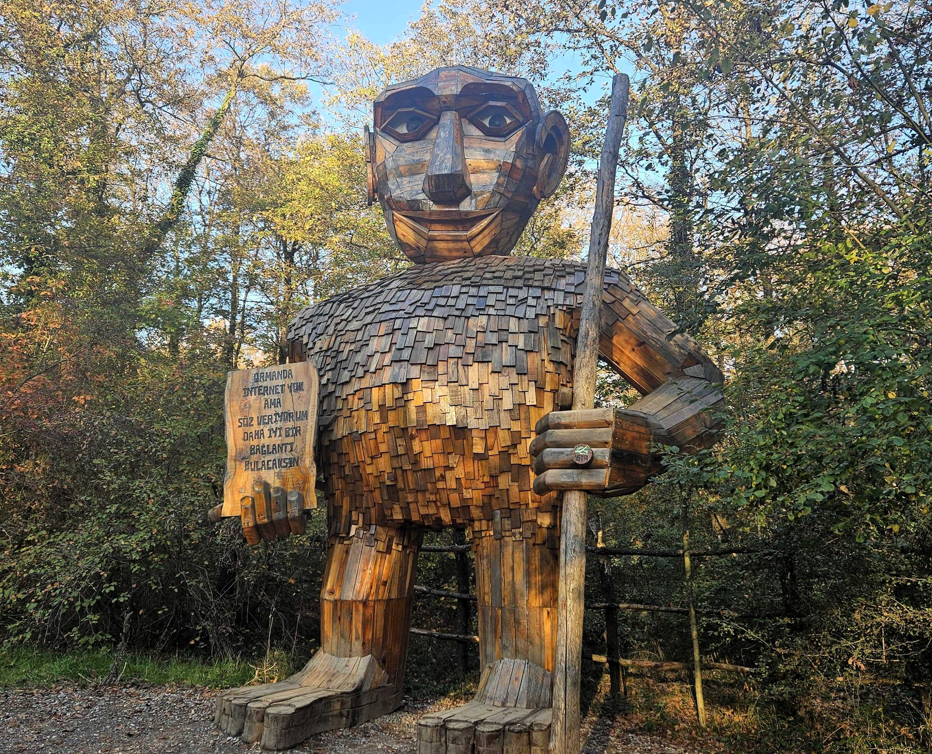 ormanya Ulaz u Ormanya Wildlife Park u Kocaeliju, prirodna porodična destinacija u regiji Marmara