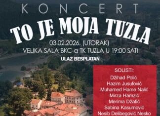 Najavljen koncert „To je moja Tuzla“: Pjesme koje čuvaju muzički identitet grada