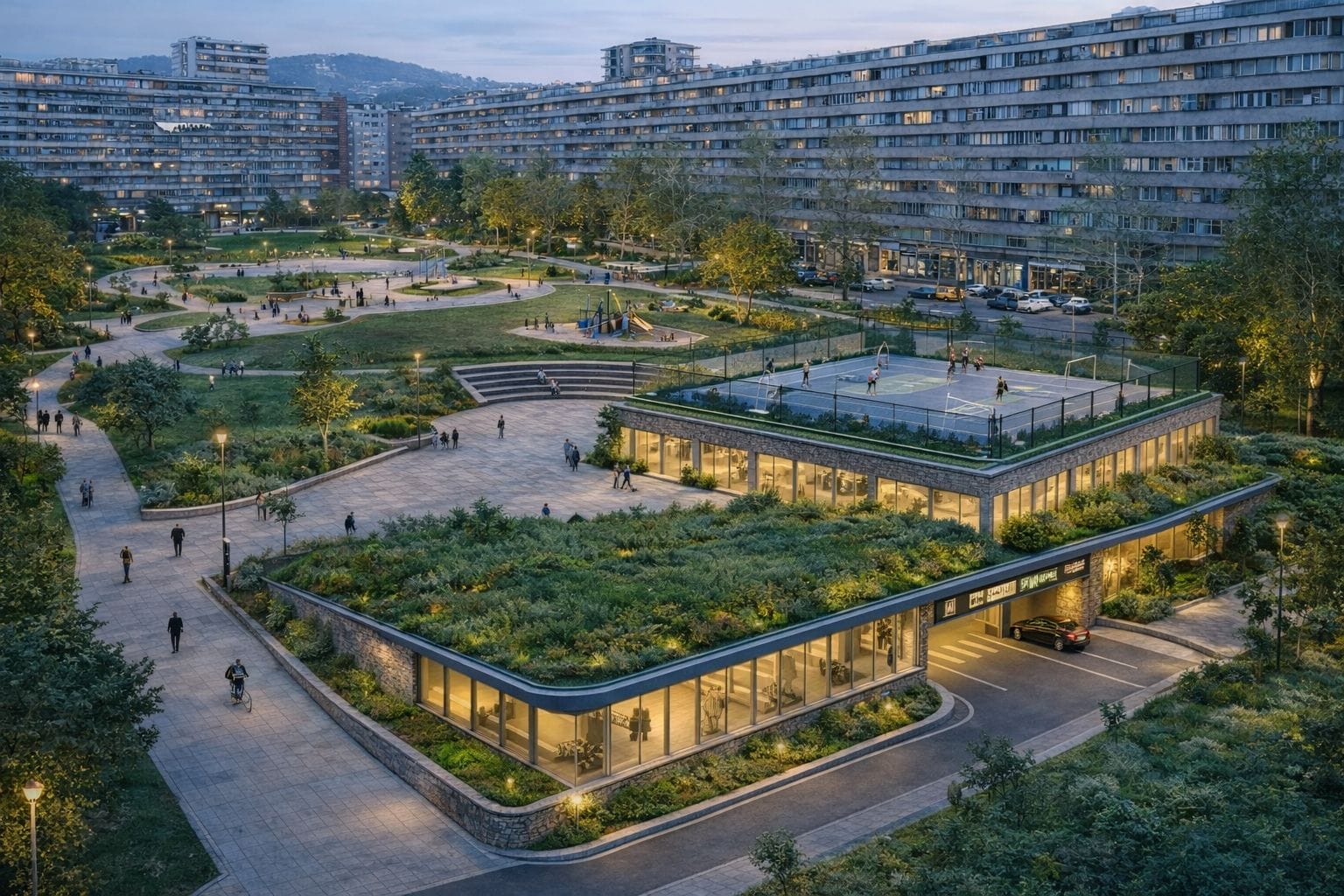 prijedlog slatine Idejno rješenje za parking na Slatini podijelilo građane