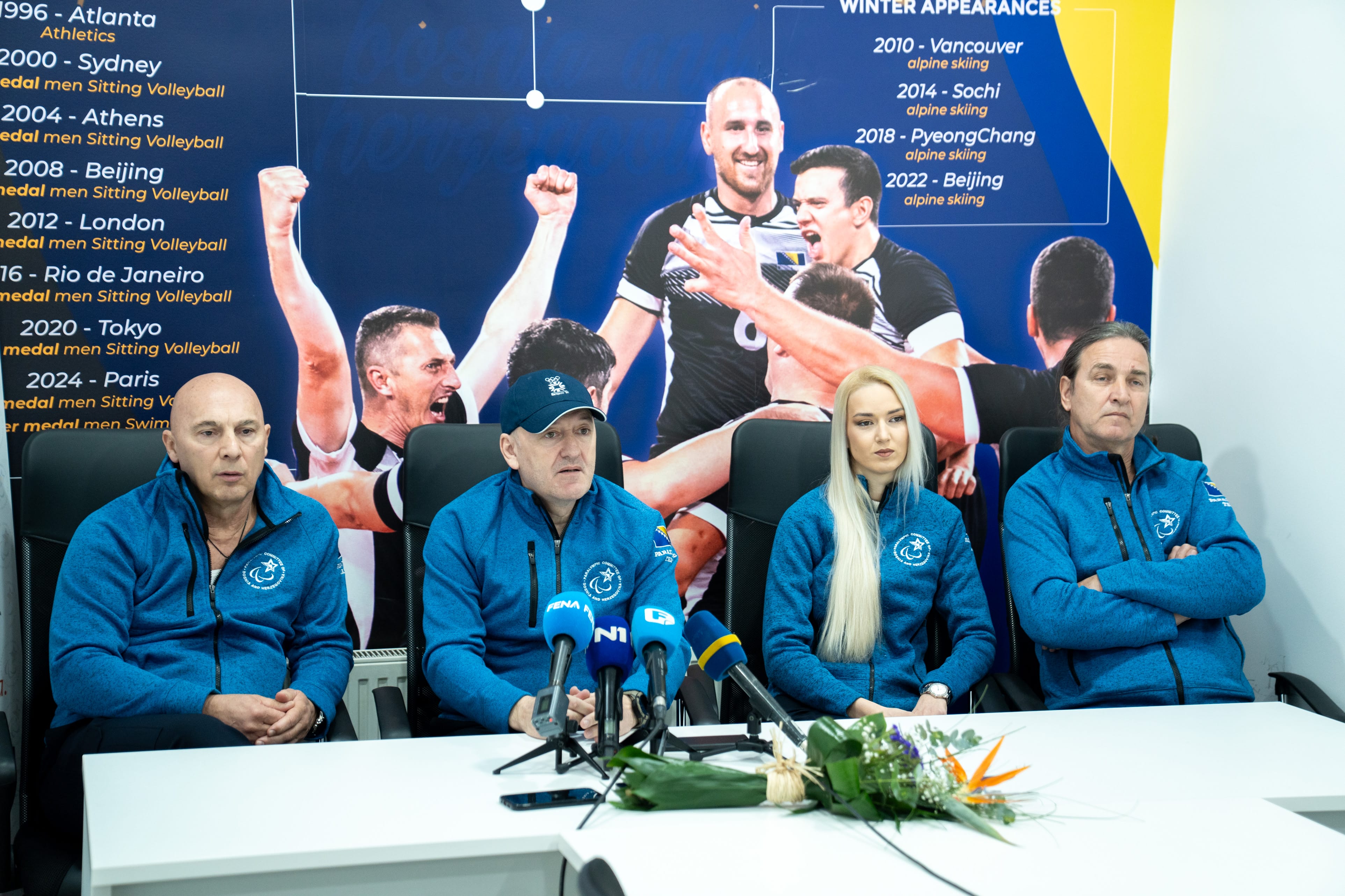 Bh. paraolimpijski tim