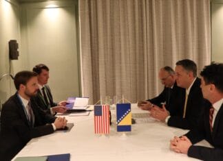 Bećirović sa zvaničnikom State Departmenta: Lobiranje entiteta RS protiv države BiH je atak na mir