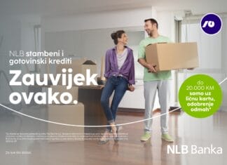 Akcijska ponuda gotovinskih i stambenih kredita NLB Banke: Zauvijek ovako