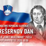 Sutra u Tuzli program povodom Prešernovog dana, izložba i koncert u ateljeu Ismet Mujezinović