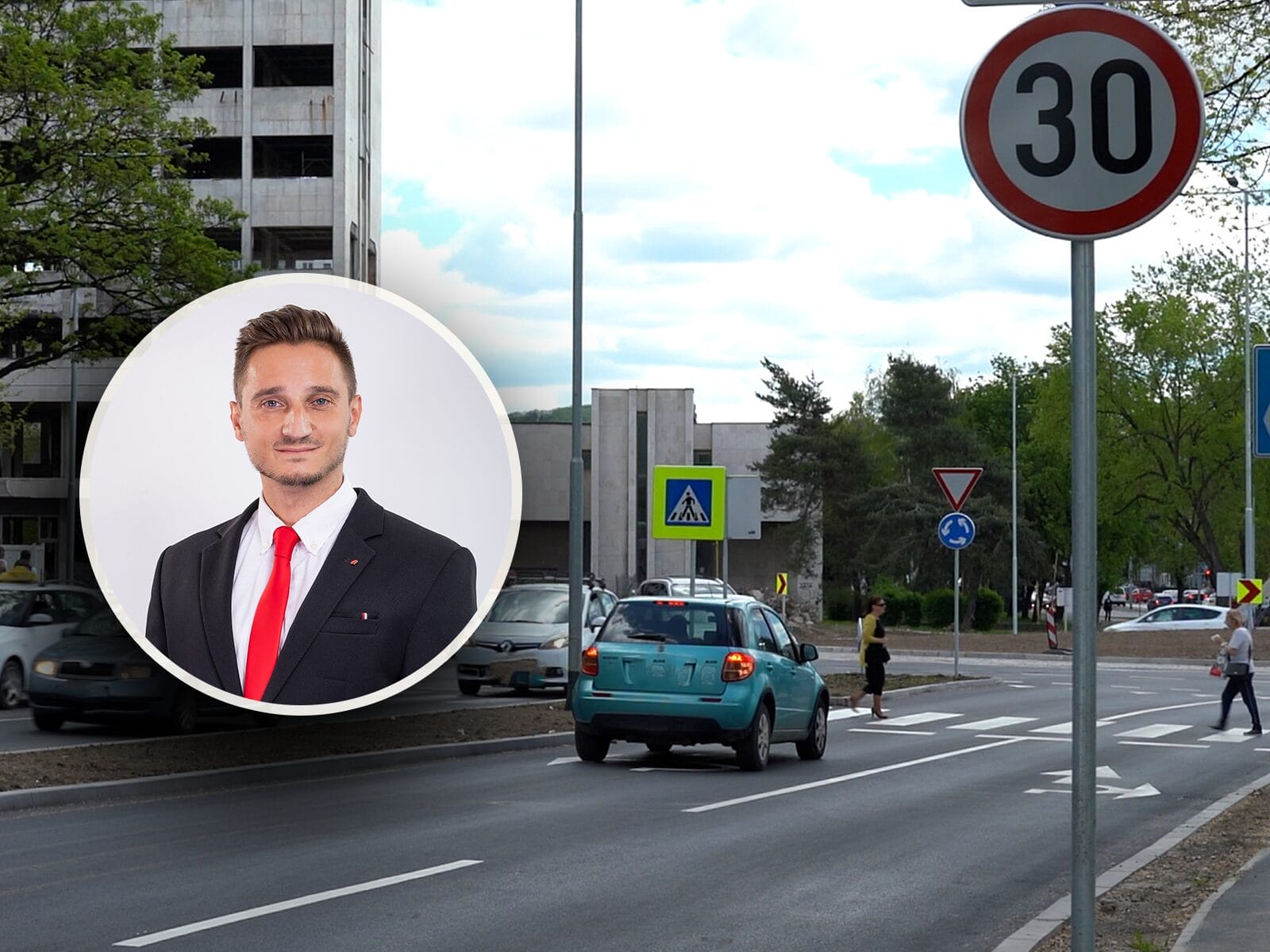 Svjetlosna signalizacija na pješačkom prelazu nakon inicijative vijećnika Ibeljića