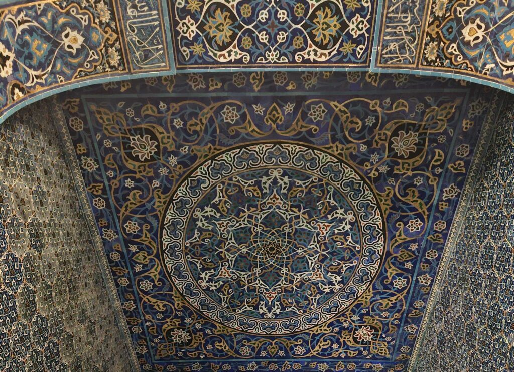 Zeleni kompleks u Bursi, arabeska i zidna ornamentika Zelene džamije