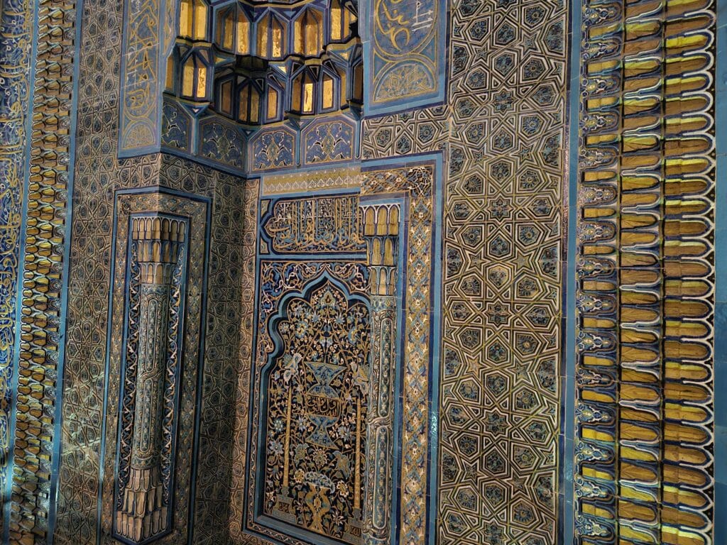 Zeleni kompleks u Bursi, ornamentika Zelenog turbeta