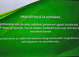 Hayat, OTV Valentino i Izvorna TV u ponoć uklonjeni s platforme Moja TV i drugih operatera