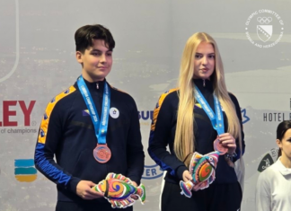 Bronza i evropski rekord za BiH u U18 streljačkom duetu