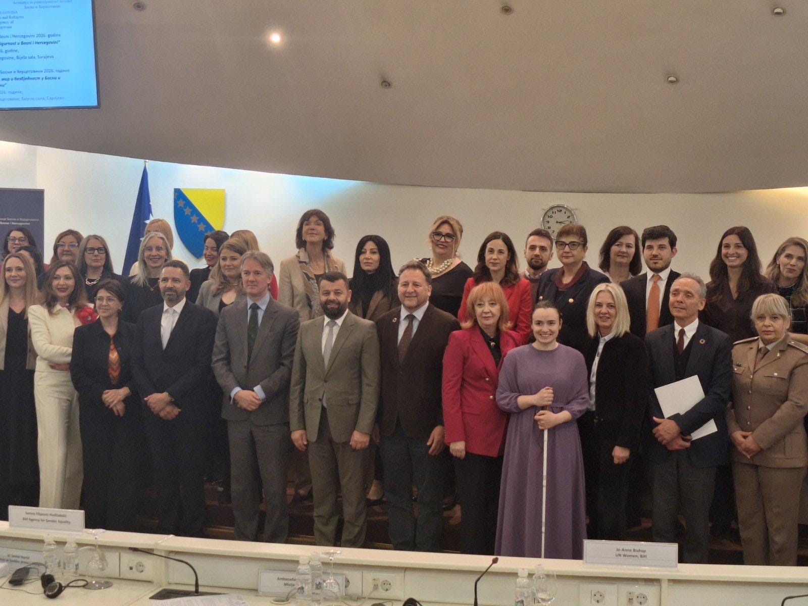 Ravnopravnost žena temelj stabilnog društva: Hurtić govorio na konferenciji u Sarajevu