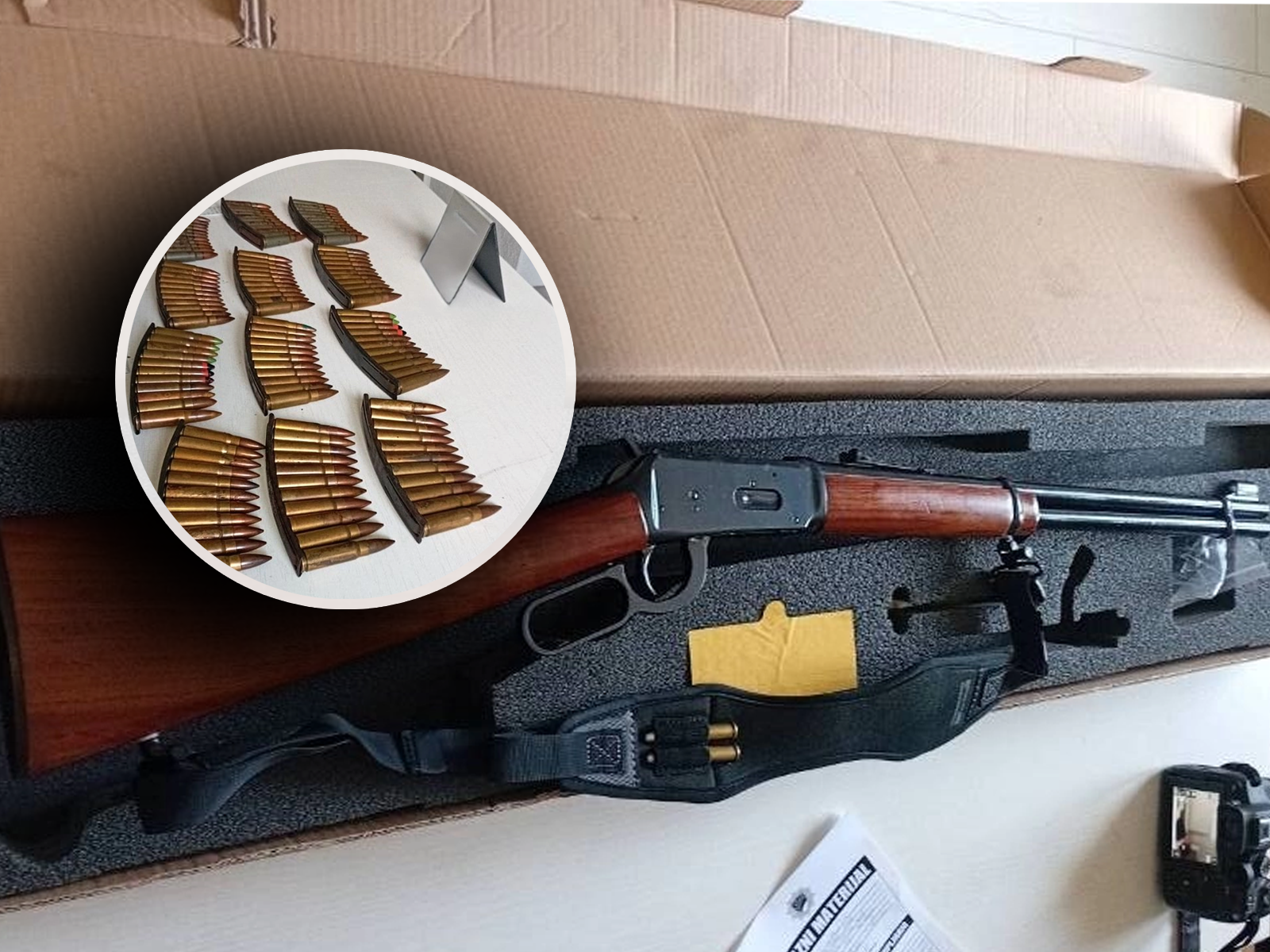 /FOTO/ Oduzeta velika količina oružja i municije u Kalesiji