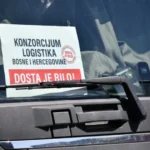 Logistika, protest, protest prevoznika