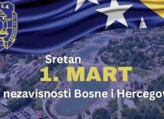 Čestitka gradonačelnika i predsjedavajuće Gradskog vijeća Tuzle povodom 1. marta