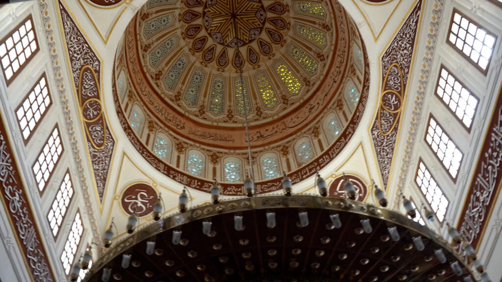 Džamija Al Mina u Hurgadi detalji unutaršnjosti 