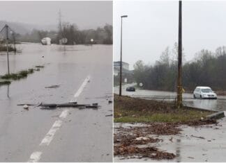 Problemi na cestama širom BiH, kod Gradačca obustavljen saobraćaj na više putnih pravaca