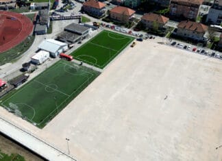 Tušanj, pomoćni stadion