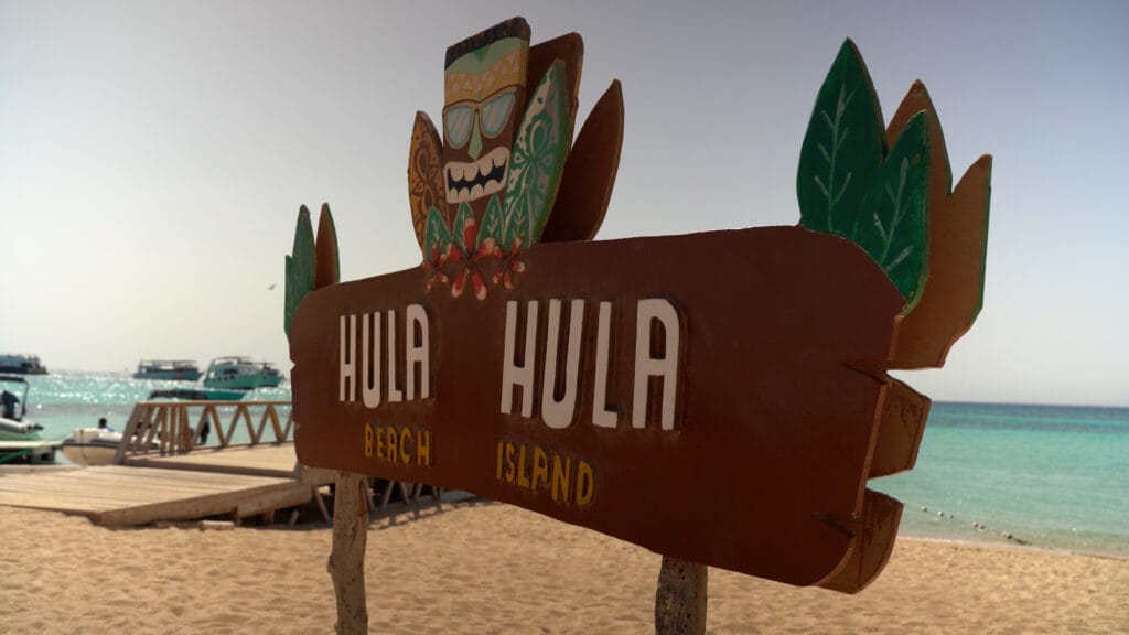 Hurgada iz Tuzle izlet Hula Hula Island Crveno more