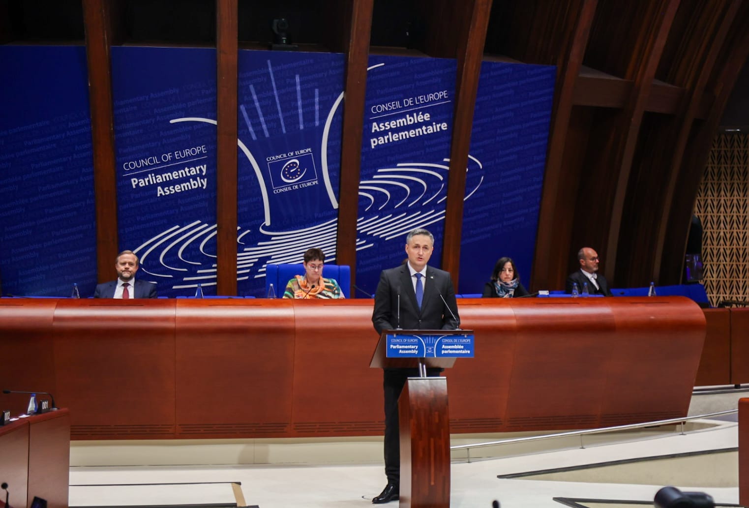 Bećirović u Vijeću Evrope poručio da BiH mora provesti reforme i ukloniti diskriminaciju
