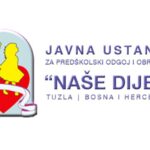 JU “Naše Dijete” objavilo konkurs za prijem i upis mališana u vrtić Naše Dijete