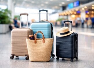 Koferi na aerodromu kao ilustracija za članak kako se spakovati za put