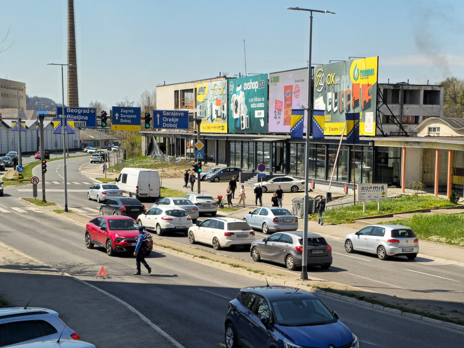 nesreca irac web Saobraćajna nezgoda u Rudarskoj ulici u Tuzli, učestvovala tri vozila