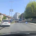 U toku radovi na sjevernoj saobraćajnici u Tuzli, saobraćaj preusmjeren
