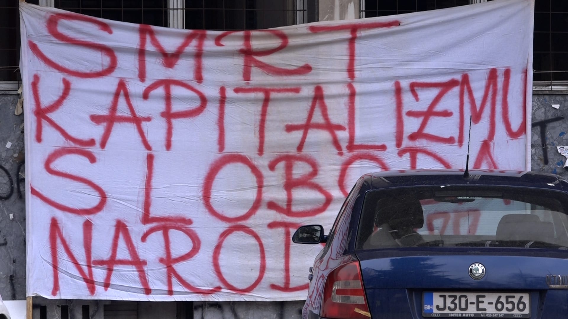 Protest građana, radnička prava, prvi maj