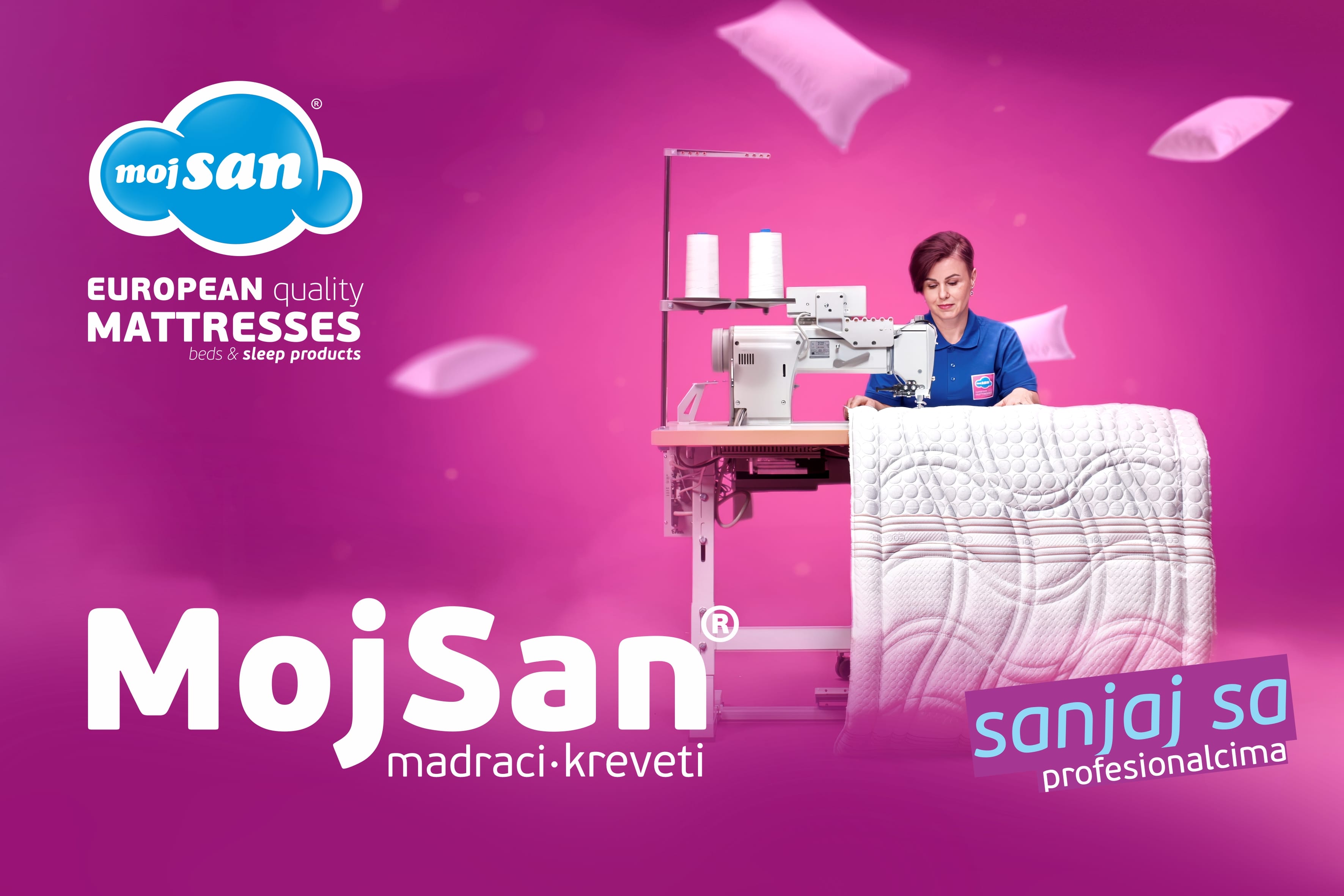 Nova kampanja branda MojSan - Sanjaj sa profesionalcima