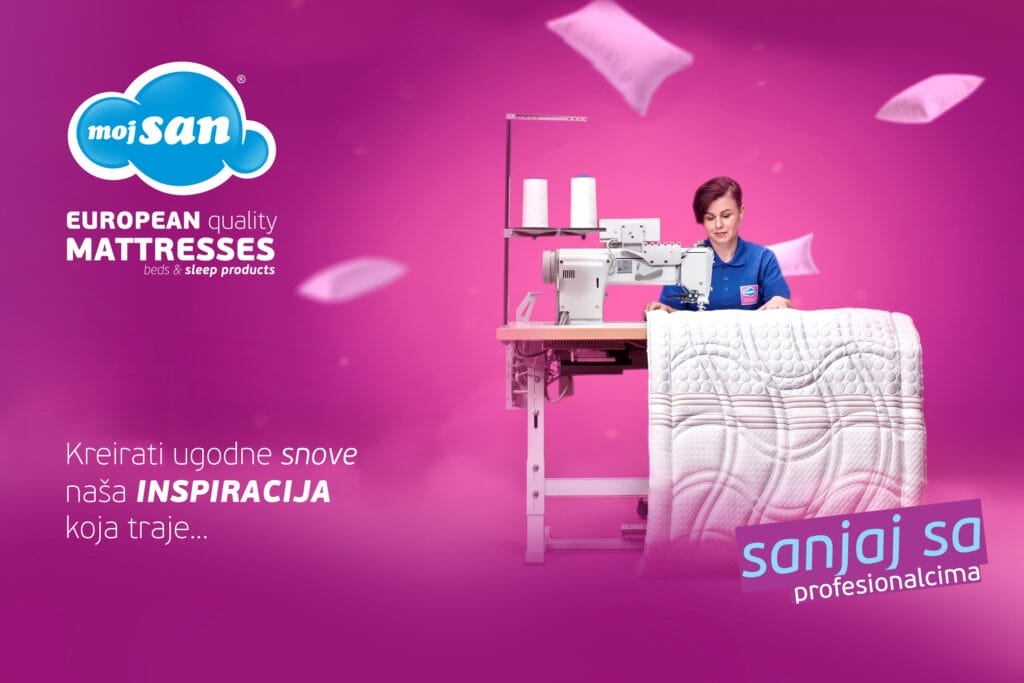 Nova kampanja branda MojSan - Sanjaj sa profesionalcima