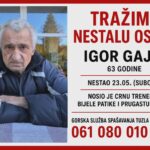 Pronađen profesor Igor Gajić Igor Gajić