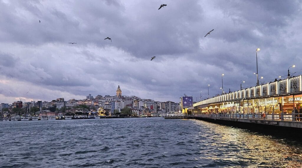 Cijene atrakcija u Istanbulu, Galata most, Galata kula i galebovi u Istanbulu
