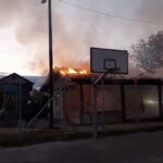 Gori dječije igralište u naselju Divkovići