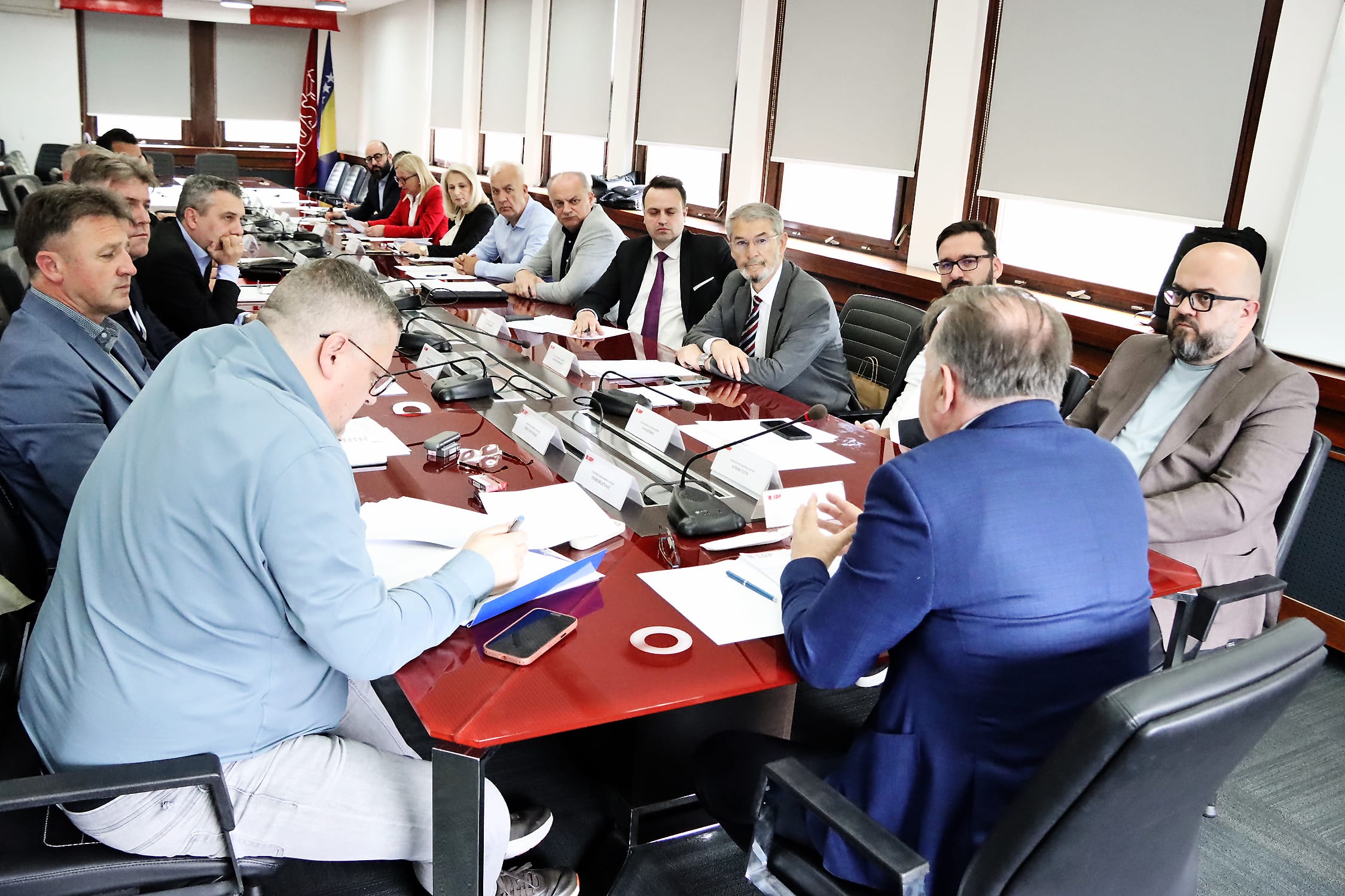 IMG_8735 Zaključci Predsjedništva SDP BiH: OHR, državna imovina i Nova Željezara među glavnim temama